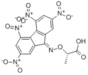 CAS#: 50996-73-1, (+)-alpha-(2,4,5,7-Tetranitro-9-Fluorenylideneaminoxy)Propionic Acid