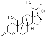 CAS 登录号：510-65-6， 17,19,21-三羟基孕甾-4-烯-3,20-二酮