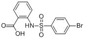 CAS#: 51012-29-4, 2-(((4-Bromophenyl)Sulfonyl)Amino)-Benzoic acid