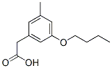 CAS 登录号：51028-85-4， (5-丁氧基-3-甲基苯基)乙酸
