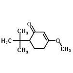 CAS#: 51036-40-9, 3-Methoxy-6-(2-Methyl-2-Propanyl)-2-Cyclohexen-1-One