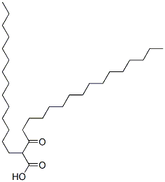 CAS 登录号：51048-16-9， 3-氧代-2-十四烷基十八烷酸