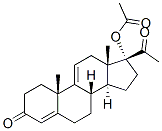 CAS 登录号：5106-48-9， 17-羟基孕甾-4,9(11)-二烯-3,20-二酮17-乙酸酯