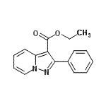 CAS 登录号：51065-76-0， 乙基2-苯基吡唑并[1,5-a]吡啶-3-羧酸酯