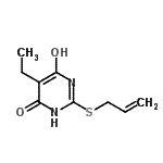 CAS#: 510717-74-5, 2-(Allylsulfanyl)-5-Ethyl-6-Hydroxy-4(3H)-Pyrimidinone