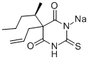CAS#: 51165-40-3, R(+)-Thioamylal Sodium