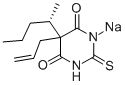 CAS#: 51165-41-4, S(-)-Thioamylal Sodium