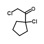 CAS 登录号：51239-13-5， 2-氯-1-(1-氯环戊基)乙酮