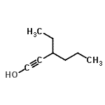 CAS#: 51277-03-3, 3-Ethyl-1-Hexyn-1-Ol