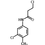 CAS#: 51318-77-5, 3-Chloro-N-(3-Chloro-4-Methylphenyl)Propanamide