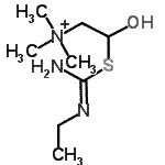 CAS#: 51384-91-9, [2-(N'-Ethylcarbamimidoyl)Sulfanyl-2-Hydroxy-Ethyl]-Trimethyl-Ammonium