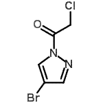 CAS 登录号：514217-70-0， 1-(4-溴-1H-吡唑-1-基)-2-氯乙酮