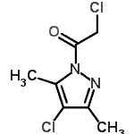CAS#: 514218-23-6, 2-Chloro-1-(4-Chloro-3,5-Dimethyl-1H-Pyrazol-1-Yl)Ethanone