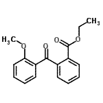 CAS#: 51432-00-9, Ethyl 2-(2-Methoxybenzoyl)Benzoate