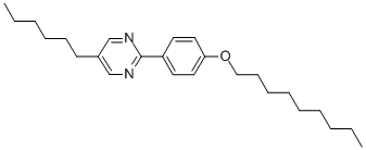 CAS 登录号：51462-26-1， 5-N-己基-2-[4-(正壬氧基)苯基]嘧啶