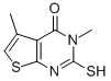 CAS 登录号：51486-14-7， 2-巯基-3,5-二甲基噻吩并[2,3-d]嘧啶-4(3H)-酮