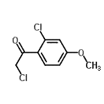 CAS#: 51488-82-5, 2-Chloro-1-(2-Chloro-4-Methoxyphenyl)Ethanone