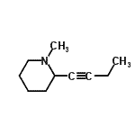CAS#: 51498-58-9, 2-(1-Butyn-1-Yl)-1-Methylpiperidine