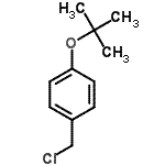 CAS#: 51503-07-2, 1-(Chloromethyl)-4-[(2-Methyl-2-Propanyl)Oxy]Benzene