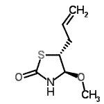 CAS#: 515143-28-9, (4R,5R)-5-Allyl-4-Methoxy-1,3-Thiazolidin-2-One