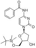 CAS 登录号：51549-36-1， N4-苯甲酰基-5'-O-叔丁基二甲基硅烷基-2'-脱氧胞苷