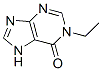 CAS 登录号：51559-59-2， 1-乙基-7H-嘌呤-6-酮