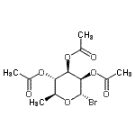 CAS#: 5158-64-5, 2,3,4-Tri-O-Acetyl-6-Deoxy-alpha-L-Mannopyranosyl Bromide