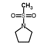 CAS 登录号：51599-68-9， 1-(甲基磺酰基)吡咯烷
