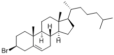 CAS 登录号：516-91-6， 胆固醇溴化物