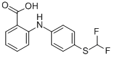 CAS 登录号：51679-50-6， 2-((4-((二氟甲基)硫代)苯基)氨基)-苯甲酸