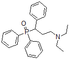 CAS 登录号：51713-14-5， 二苯基[alpha-[2-(二乙基氨基)乙基]苄基]氧膦