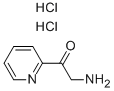 CAS 登录号：51746-81-7， 2-氨基-1-吡啶-2-基乙酮二盐酸盐