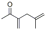 CAS 登录号：51756-18-4， 5-甲基-3-亚甲基-5-己烯-2-酮