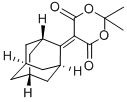 CAS 登录号：51757-47-2， 5-(2-金刚烷亚基)-2,2-二甲基-1,3-二恶烷-4,6-二酮