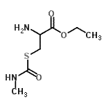 CAS 登录号：51785-99-0， 乙基S-(甲基氨基甲酰)半胱氨酸酯