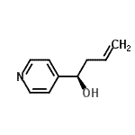 CAS#: 517907-58-3, (1R)-1-(4-Pyridinyl)-3-Buten-1-Ol
