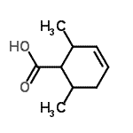 CAS 登录号：518034-66-7， 2,6-二甲基-3-环己烯-1-羧酸