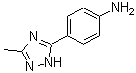CAS#: 518065-43-5, 4-(3-Methyl-1H-1,2,4-Triazol-5-Yl)Aniline