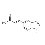 CAS#: 51819-00-2, (2E)-3-(1H-Benzimidazol-5-Yl)Acrylic Acid