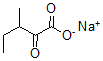 CAS 登录号：51829-07-3， (±)-3-甲基-2-氧代戊酸钠盐
