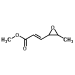 CAS 登录号：51830-12-7， 甲基(2E)-3-(3-甲基-2-环氧乙烷基)丙烯酸酯