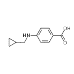 CAS#: 518336-13-5, 4-[(Cyclopropylmethyl)Amino]Benzoic Acid