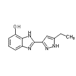 CAS#: 518355-34-5, 2-(3-Ethyl-1H-Pyrazol-5-Yl)-1H-Benzimidazol-4-Ol