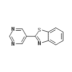 CAS#: 51864-22-3, 2-(5-Pyrimidinyl)-1,3-Benzothiazole