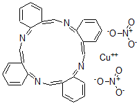 CAS 登录号：51890-18-7， 四苯并(b,f,j,n)-1,5,9,13-四氮杂环十六烷铜
