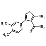CAS#: 519016-86-5, 2-Amino-4-(3,4-Dimethylphenyl)-3-Thiophenecarboxamide