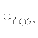 CAS#: 519019-65-9, N-(2-Methyl-1,3-Benzoxazol-5-Yl)Cyclohexanecarboxamide