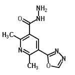 CAS#: 519152-90-0, 2,6-Dimethyl-5-(1,3,4-Oxadiazol-2-Yl)Nicotinohydrazide