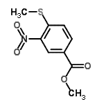 CAS#: 51919-71-2, Methyl 4-(Methylsulfanyl)-3-Nitrobenzoate