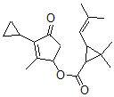 CAS 登录号:51921-93-8, 2,2-二甲基-3-(2-甲基-1-丙烯基)-环丙烷羧酸 3-环丙基-2-甲基-4-氧代-2-环戊烯-1-基酯